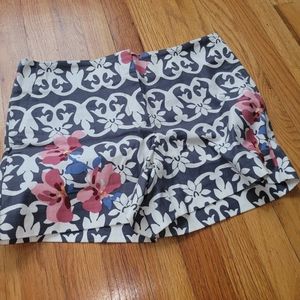 Loft floral shorts